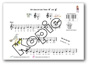 Melodica-SPIEL mit Tasti S25