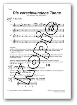Preview: Die verschwundene Tanne - Stimmensatz