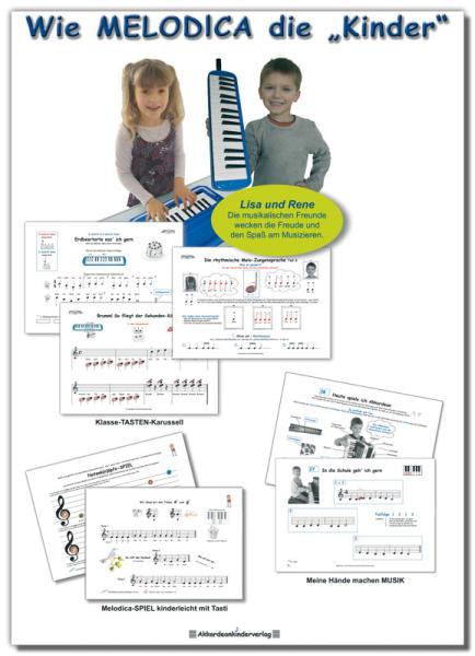 Werbefaltflyer Melodica Innenseite 1