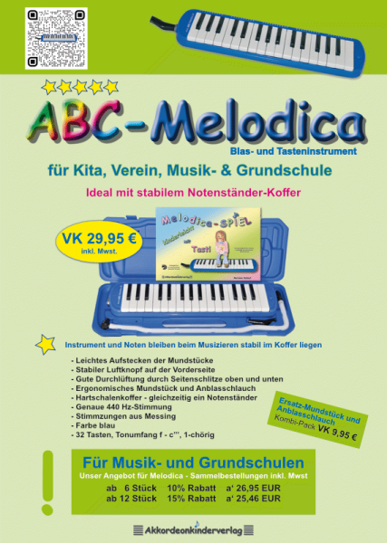 Flyer DIN A4 - ABC-Melodica