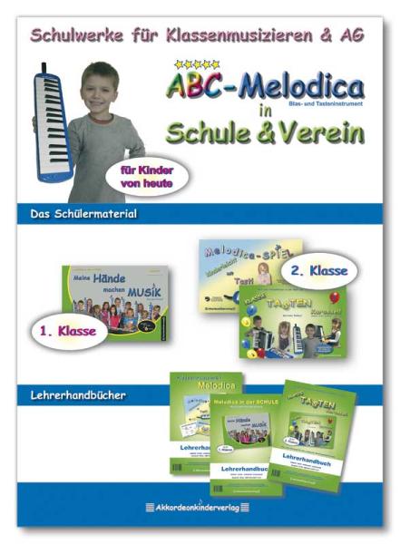 Werbefaltflyer Melodica