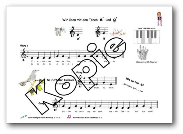Melodica-SPIEL mit Tasti S25