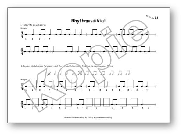 NOTEN-Workshop mit Tasti 2 / Schülerheft