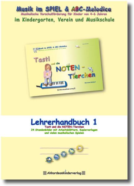 Lehrerhandbuch Tasti und die Notentierchen
